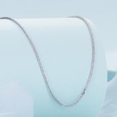 Simple Silver Chain Necklace